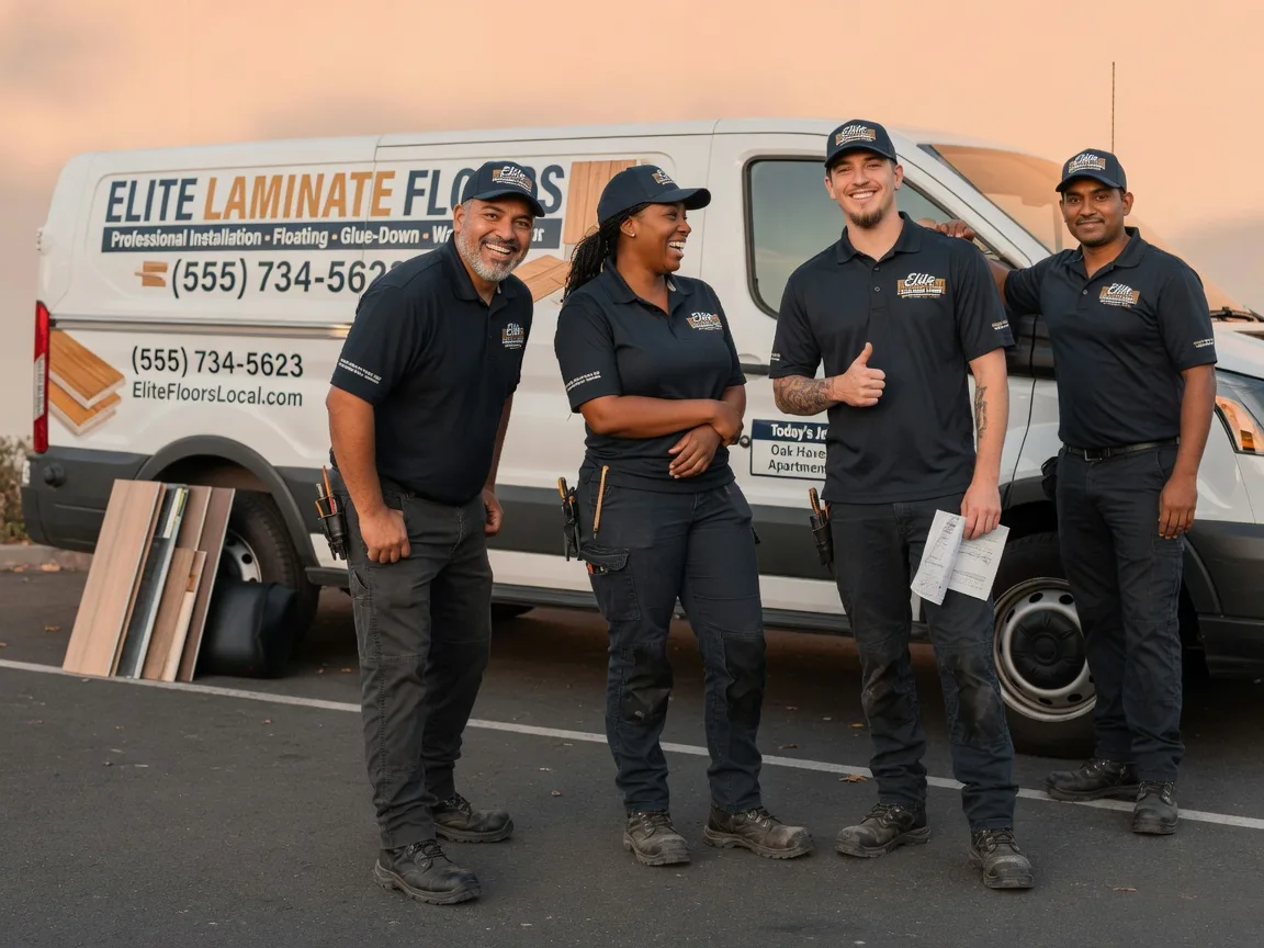 Laminate flooring installation company in Chalfont, PA